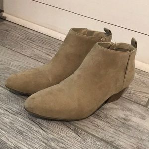 Old navy suede booties